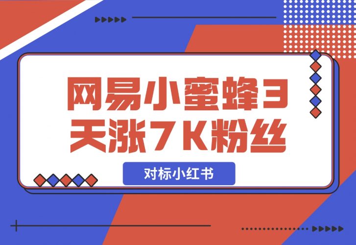 【2024.12.05】网易小蜜蜂（对标小红书），3天暴涨7000+粉丝教程-岩肖
