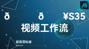 🍊 🔥S35视频工作流-岩肖